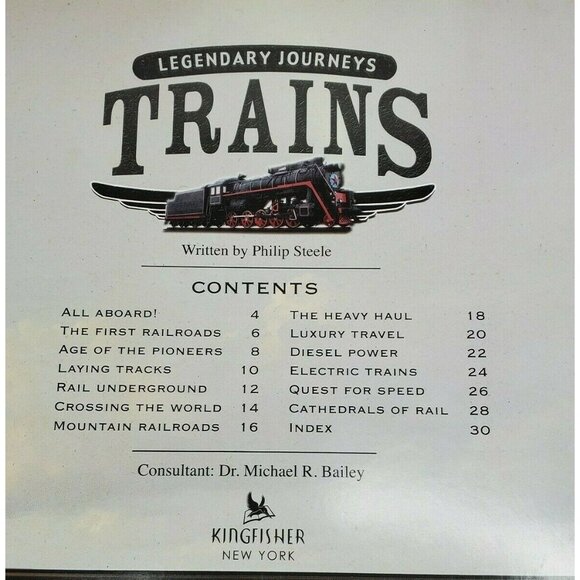 Discover the Legendary Journeys of Trains with Phillip Steele's Famous Railroads - Picture 8 of 8